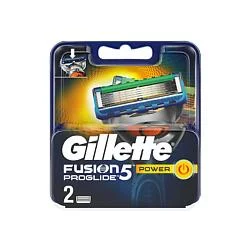GILLETTE Сменные кассеты Fusion ProGlide Power 2 шт.